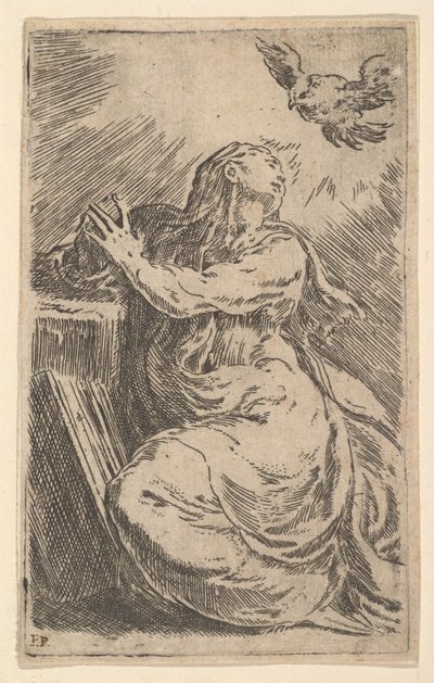 16 वीं सदी की शुरुआत में, एनीमेंट। द्वारा Parmigianino