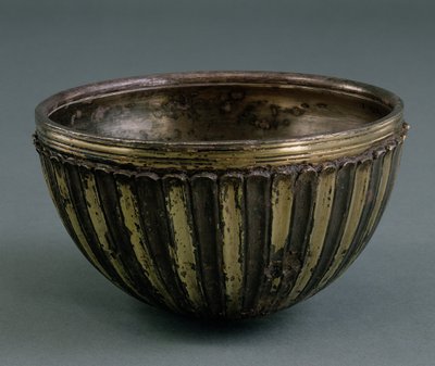 पार्थियन कटोरा, ईरान, c.100-200 ई। (रजत गिल्ट) द्वारा पार्थियन स्कूल