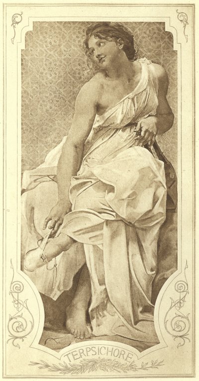 Terpsichore, कोरल नृत्य के संग्रहालय (फोटोग्राव्योर) द्वारा पॉल बौड्री