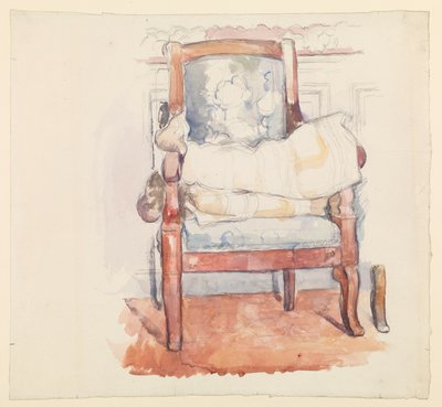 आर्मचेयर, c.1885-90 लगभग द्वारा पॉल सेज़ेन