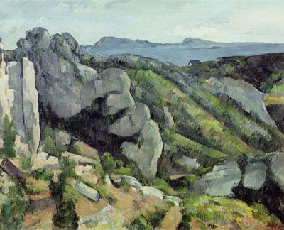 L&39;Estaque, 1879-82 पर चट्टानें द्वारा पॉल सेज़ेन