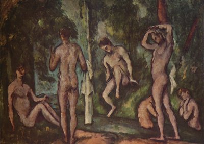 द बाथर्स, 1894, 1937। द्वारा पॉल सेज़ेन