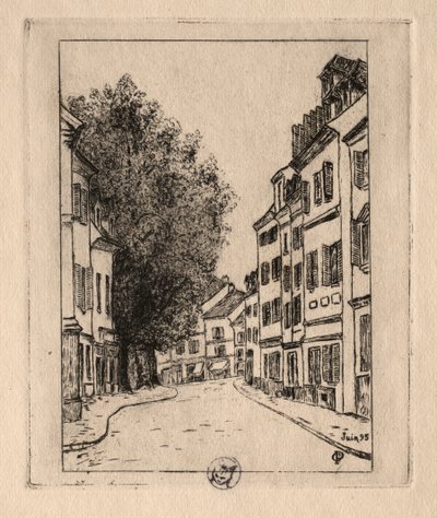 सिक्स एस्टिंग्स: नोट्रे डेम, पोंटोइस, 1895। द्वारा पॉल गैचेत