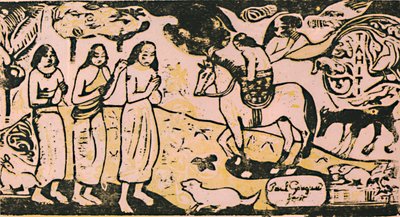 ए चेंज ऑफ रेजिडेंस, c.1899, 1946 द्वारा पॉल गाउगिन