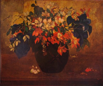 फूल का फूलदान, 1896, 1932 द्वारा पॉल गाउगिन