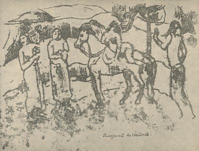 निवास का परिवर्तन, 1936 द्वारा पॉल गाउगिन