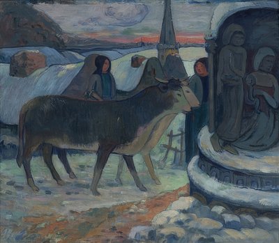 द होली नाइट (द ब्लेसिंग ऑफ द ऑक्स)। 1902-1903 द्वारा पॉल गाउगिन