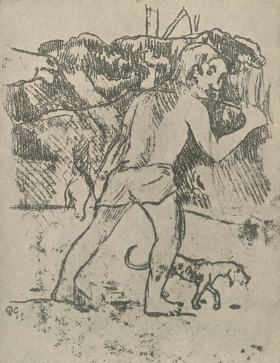 आरेखण, 1936 द्वारा पॉल गाउगिन