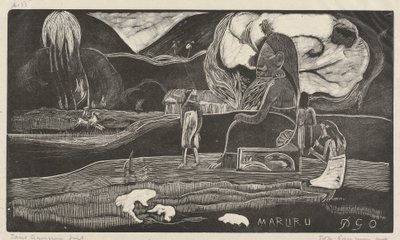 मारुरु थैंक यू, 18941895। द्वारा पॉल गाउगिन