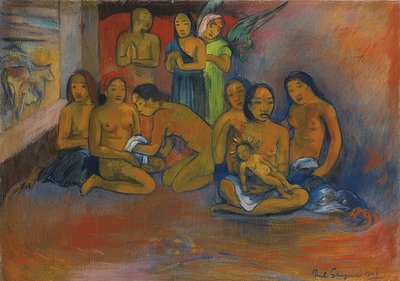 क्रिसमस। 1902 द्वारा पॉल गाउगिन