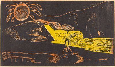 ते पो लंबी रात, 18941895। द्वारा पॉल गाउगिन