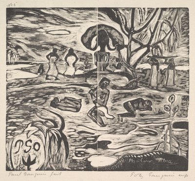 ईश्वर का दिन, 1894-95। द्वारा पॉल गाउगिन