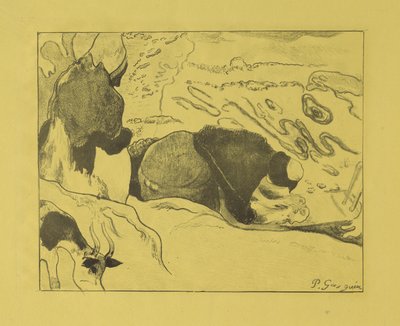वाशरवोमेन, 1889 द्वारा पॉल गाउगिन