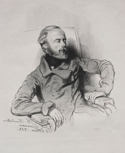 अ। चंदेलियर, 1842। द्वारा पॉल गवरानी