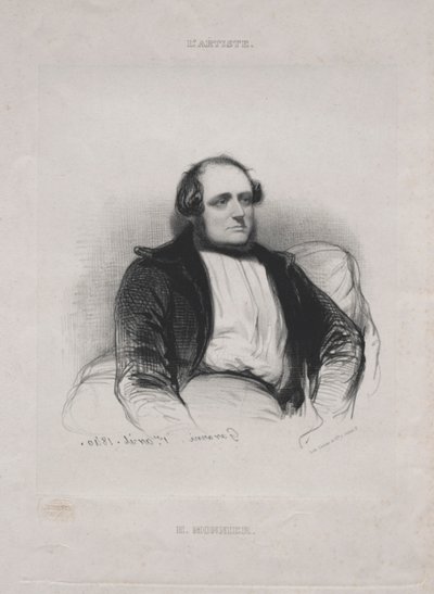 हेनरी बोनवेंट्योर मोर्नियर, 1840। द्वारा पॉल गवरानी