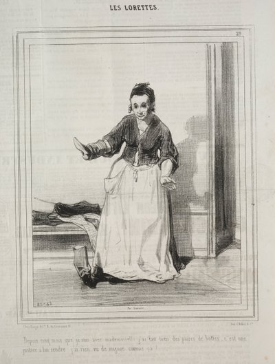 लोरेट्स, 1842। द्वारा पॉल गवरानी