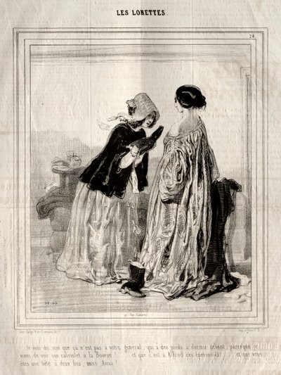 लोरेट्स, 1842। द्वारा पॉल गवरानी