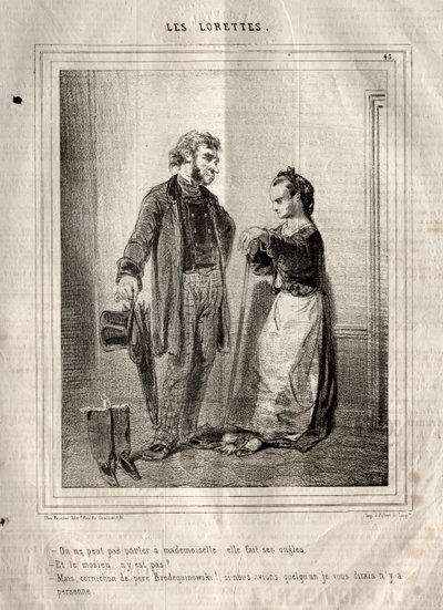 लेस लॉरेट्स, 1842। द्वारा पॉल गवरानी