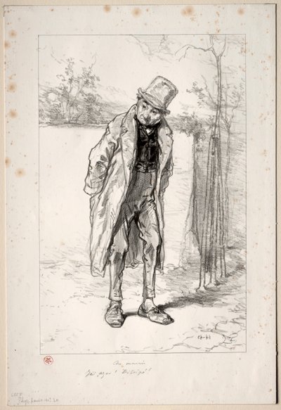 पेरिस फिजियोनिम्स: एयू मारैस। यहाँ, अज़ोर! यहाँ!, 1857-58। द्वारा पॉल गवरानी