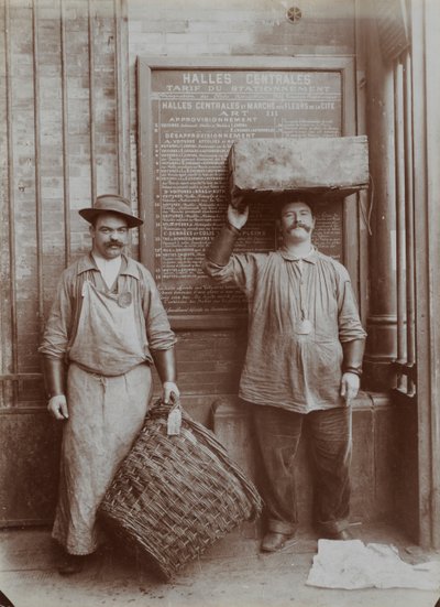 फिश पोर्टर्स, 1890 के अंत में। द्वारा पॉल जेनियाक्स