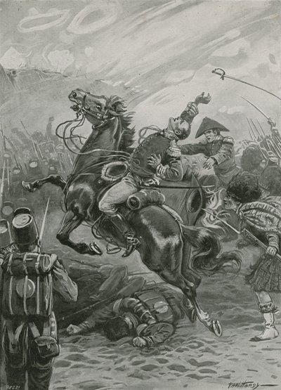 1814 के न्यू ऑरलियन्स की लड़ाई में सर एडवर्ड पाकेनहम की मृत्यु द्वारा पॉल हार्डी