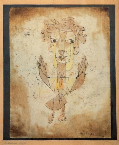 नई एन्जिल, 1920 द्वारा Paul Klee