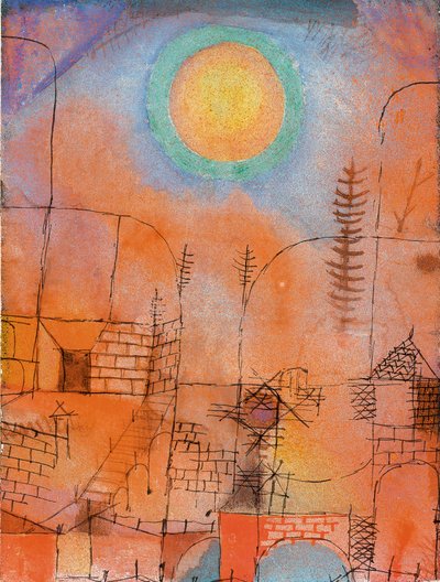 निर्माण, 1919। द्वारा Paul Klee