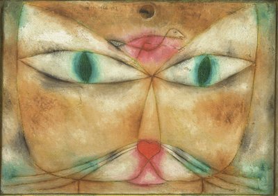 बिल्ली और पक्षी द्वारा Paul Klee