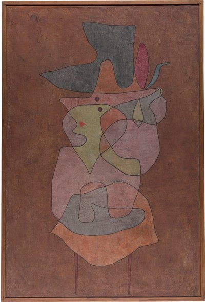 लेडी दानव, 1935। द्वारा पॉल क्ले