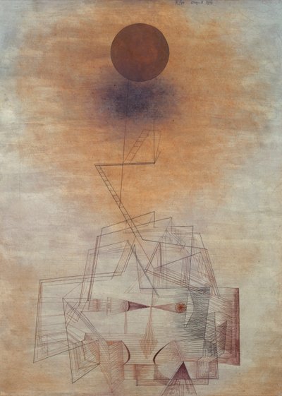 लिमिट ऑफ़ रीज़न, 1927। द्वारा Paul Klee