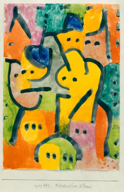 लड़की वर्ग आउटडोर द्वारा Paul Klee