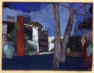 Mazzar 19, 1924। द्वारा Paul Klee