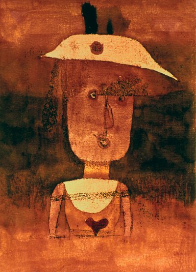 दक्षिण में श्रीमती पी का पोर्ट्रेट, 1924 द्वारा Paul Klee