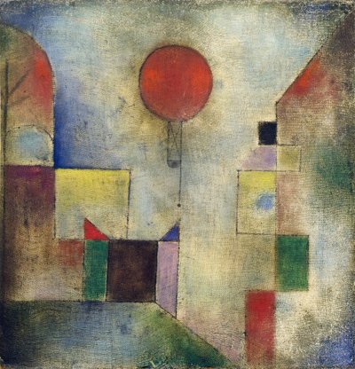 रेड बैलून, 1922। द्वारा Paul Klee