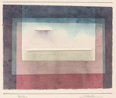 सुप्त, 1930। द्वारा Paul Klee