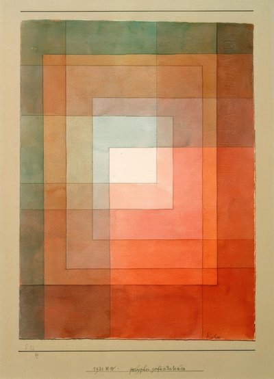 पॉलीफोनिक सफेद द्वारा Paul Klee