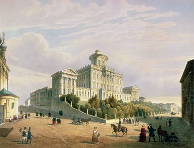 पश्कोव हाउस (द इंस्टीट्यूट ऑफ नोबेलिटी), 1830 का दशक द्वारा पॉल मैरी रौसेल