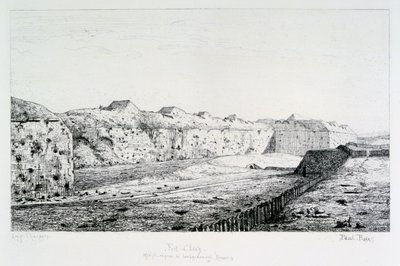 फोर्ट डीएस्सी, पेरिस की घेराबंदी, 1870-1871 द्वारा पॉल रॉक्स
