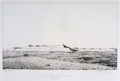 La Redoute des Haute Brugeres, घेराबंदी पेरिस, 1870-1871 द्वारा पॉल रॉक्स