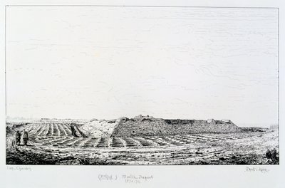 मौलिन साकेट, पेरिस की घेराबंदी, 1870-1871 द्वारा पॉल रॉक्स