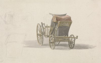 शाही कोच के साथ एक कोच, c.1764 (कागज पर पेंसिल और डब्ल्यू - सी) द्वारा पॉल सैंडबी
