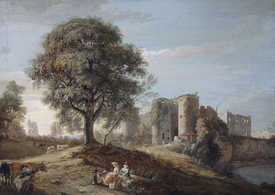 चेपस्टो कैसल, 1790s द्वारा पॉल सैंडबी