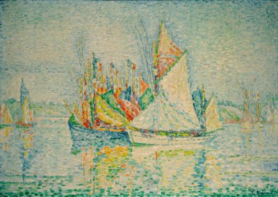 Concarneau, (पोर्ट) द्वारा Paul Signac