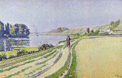 हर्ब्ले, ला नदी द्वारा Paul Signac