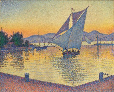 पोर्ट ऑन सनसेट, ओपस 236 द्वारा Paul Signac