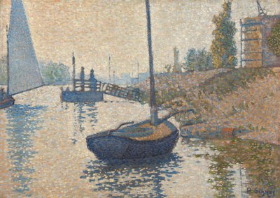Asnières में पोंटन डे ला फेलिसिट द्वारा Paul Signac
