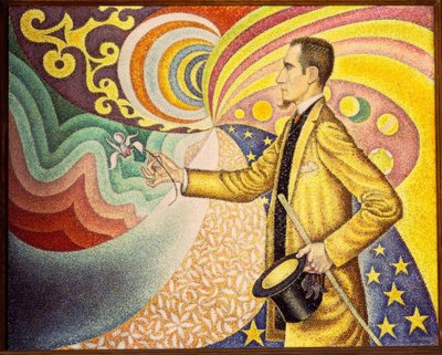 फेलिक्स फेनेन का पोर्ट्रेट द्वारा Paul Signac