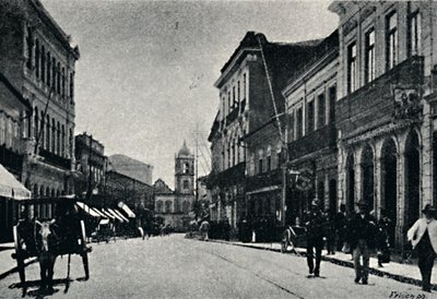 स्ट्रीट 15 डी नोवेम्ब्रो, 1895 द्वारा पाउलो कोवाल्स्की