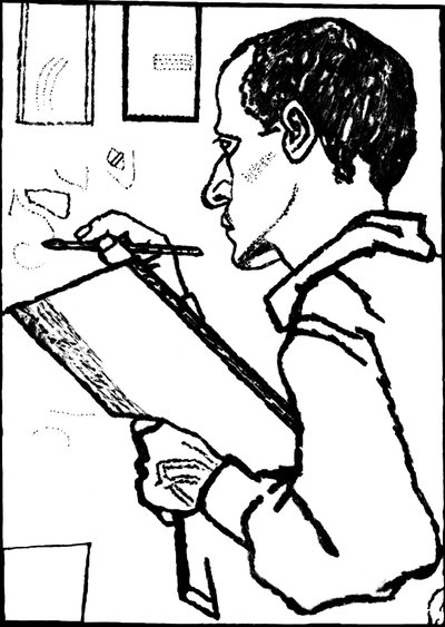 स्व-चित्र, 1925। द्वारा पावेल निकोलायेविच फिलोनोव