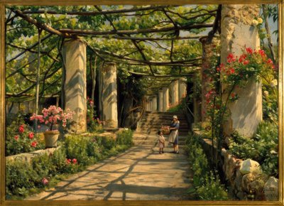 रवेलो में पेरगोला द्वारा Peder Monsted